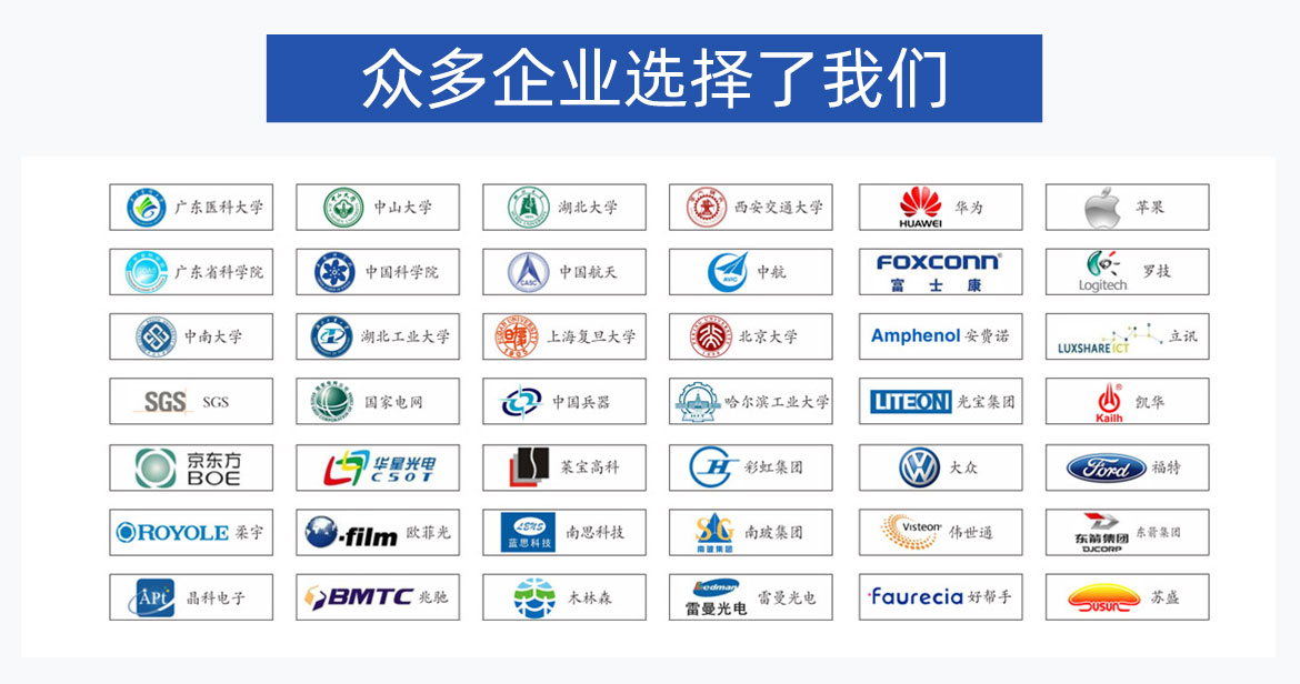 眾多企業選擇了我們